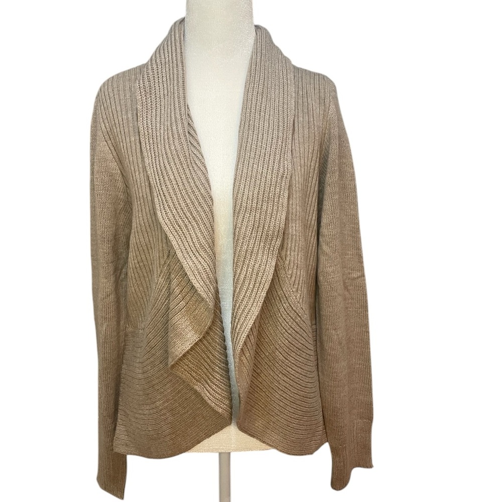 H&M Tan Women's Open Front Cardigan
